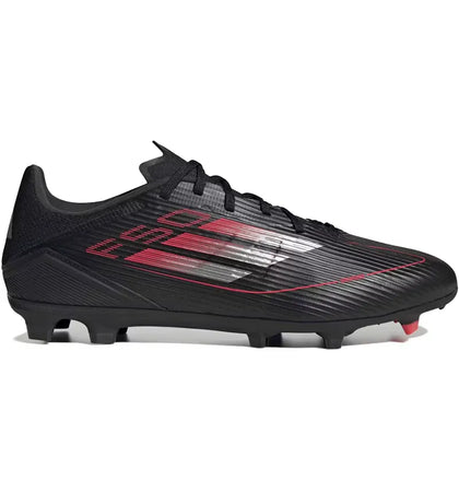 adidas F50 League Multi-Ground Black Iron Lucid Red - authentic adidas sneakers