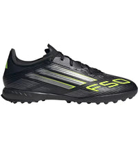 adidas F50 League Turf Core Black Iron Metallic Lucid Lemon (GS)