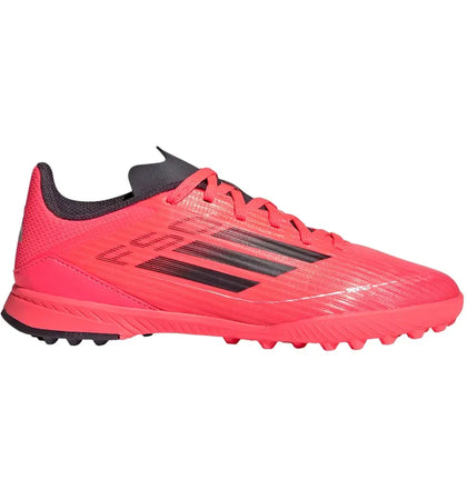 adidas F50 League Turf Turbo Aurora Black Platinum Metallic (GS) - authentic adidas sneakers