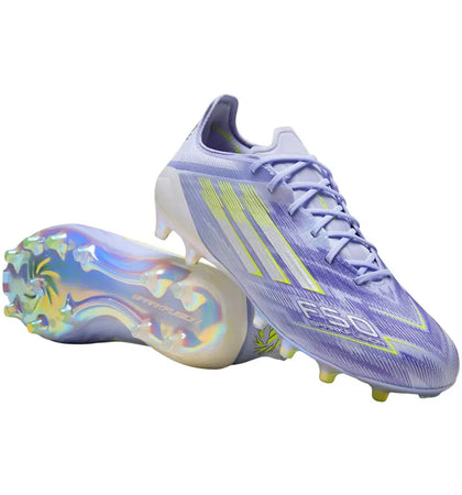 adidas F50 Sparkfusion Elite Low FG/AG Violet Tone Lucid Lemon Purple Rush (Women's) - authentic adidas sneakers