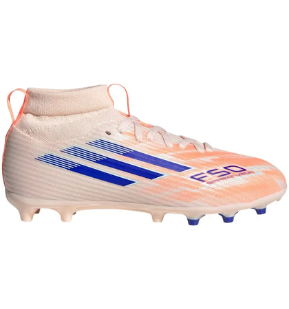 adidas F50 Sparkfusion League Mid-Cut FG/AG Coral Blaze Pack (Kids) - authentic adidas sneakers