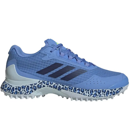 adidas Fabela X 2 Field Hockey Halo Blue Dark Blue Blue Fusion (Women's) - authentic adidas sneakers