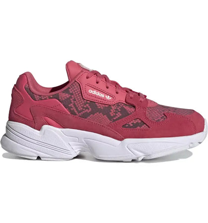 adidas Falcon Craft Pink Snakeskin (Women's) - authentic adidas sneakers