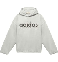 adidas Fear Of God Athletics Cotton Fleece Hoodie Medium Grey Heather
