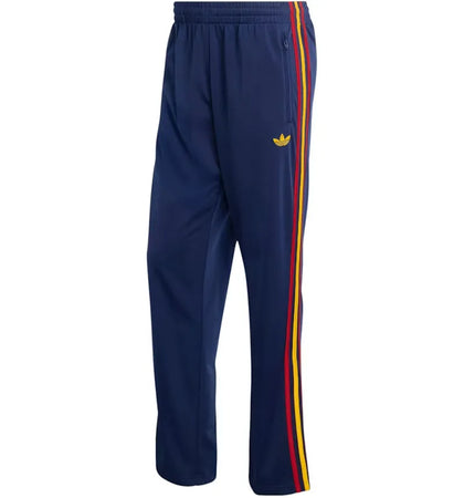 adidas Firebird Track Tracksuit Pants Dark Blue Crew Yellow Team Power Red - authentic adidas apparel