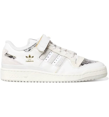 adidas Forum 84 Low White Snakeskin - authentic adidas sneakers