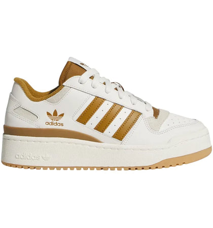 adidas Forum Bold Stripes White Bronze Strata (Women's) - authentic adidas sneakers
