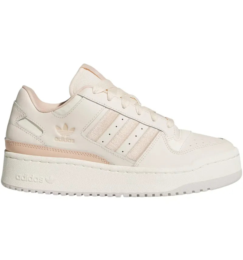 adidas Forum Bold Stripes Wonder White Halo Blush (Women's) - vue 360