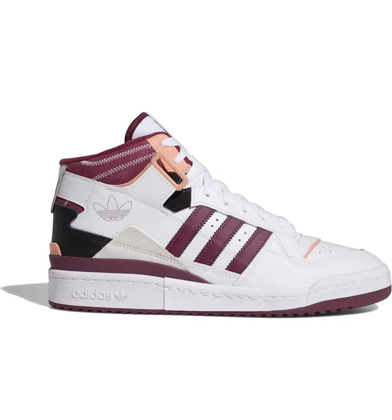 adidas Forum Exhibit High White Crimson Blush - vue 360