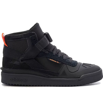 adidas Forum Hi GTX Core Black Solar Red - authentic adidas sneakers