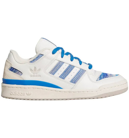 adidas Forum Low CL Cloud White Blue Bird Royal Blue - authentic adidas sneakers