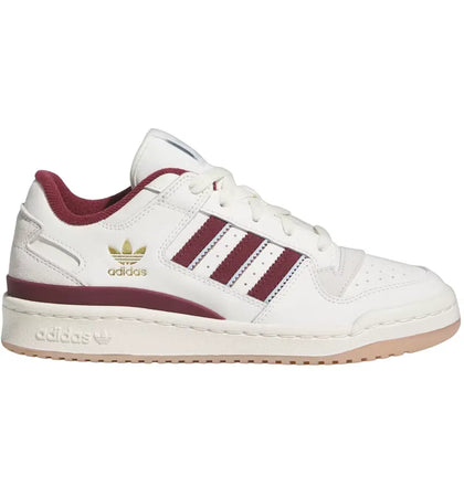 adidas Forum Low CL Cloud White Shadow Red Cream White (Women's) - authentic adidas sneakers