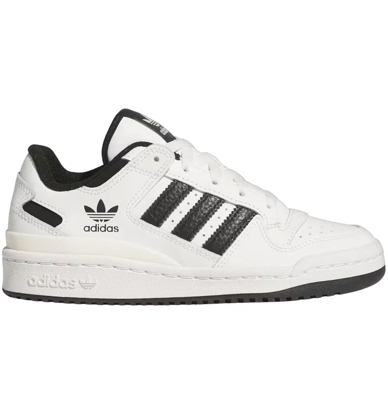 adidas Forum Low CL Core White Core Black (GS) - vue 360