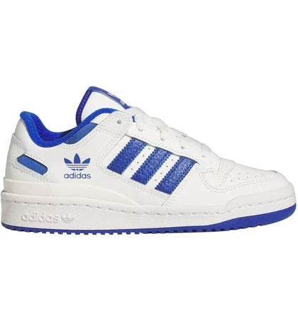 adidas Forum Low CL Core White Royal Blue (GS) - authentic adidas sneakers