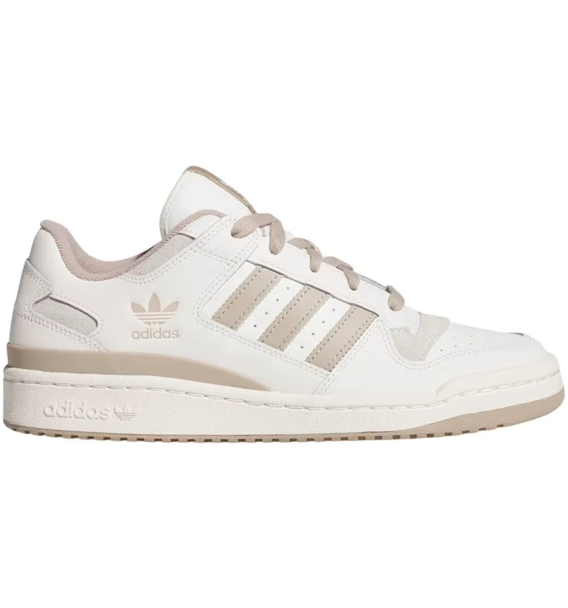 adidas Forum Low CL White Trace Khaki - vue 360