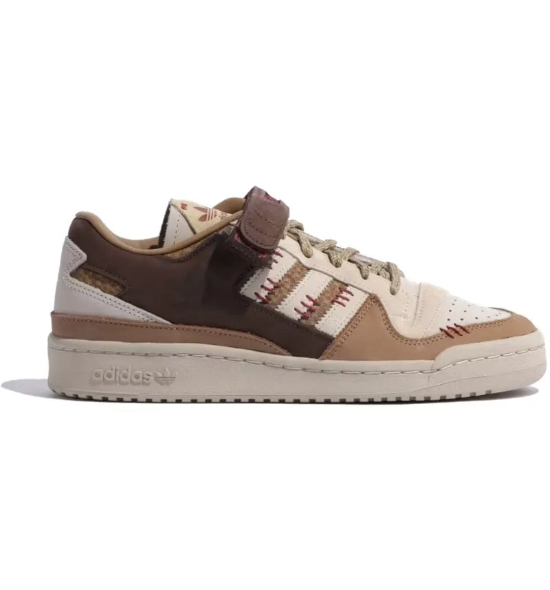 adidas Forum Low Clear Brown Cardboard - vue 360