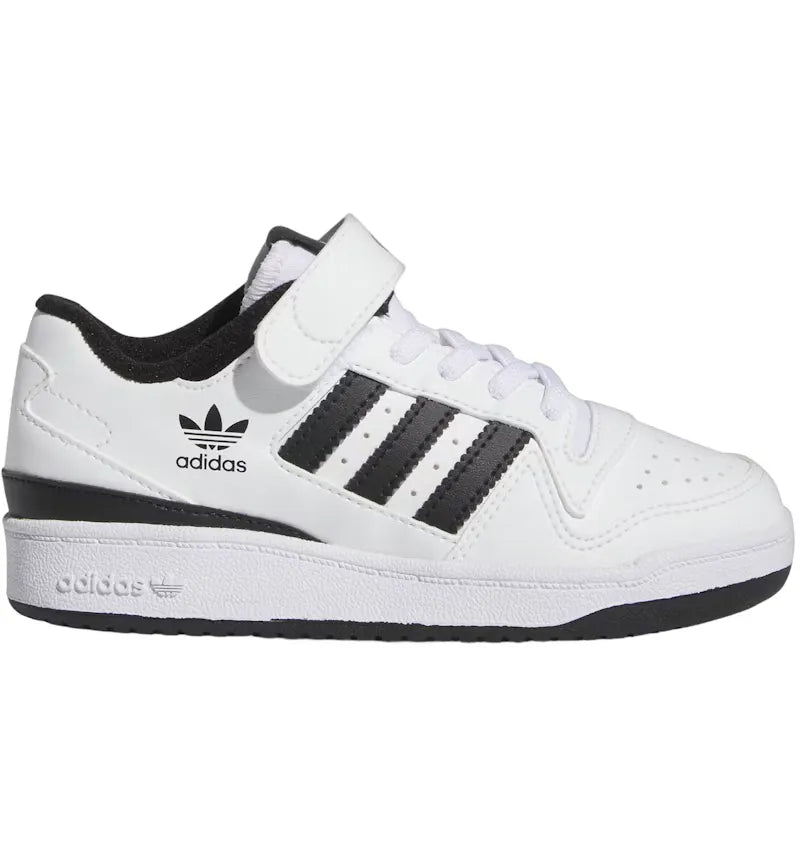 adidas Forum Low Cloud White Core Black (PS) - vue 360