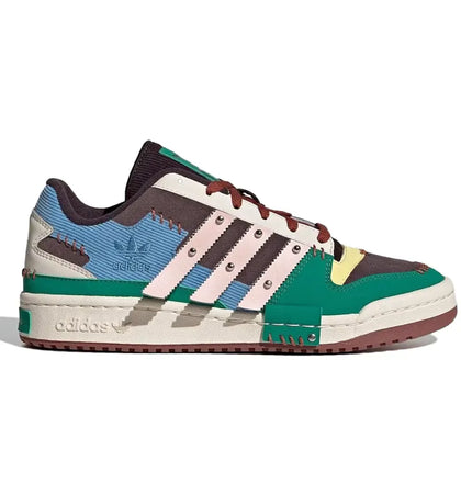adidas Forum Low Melting Sadness Patchwork White - authentic adidas sneakers