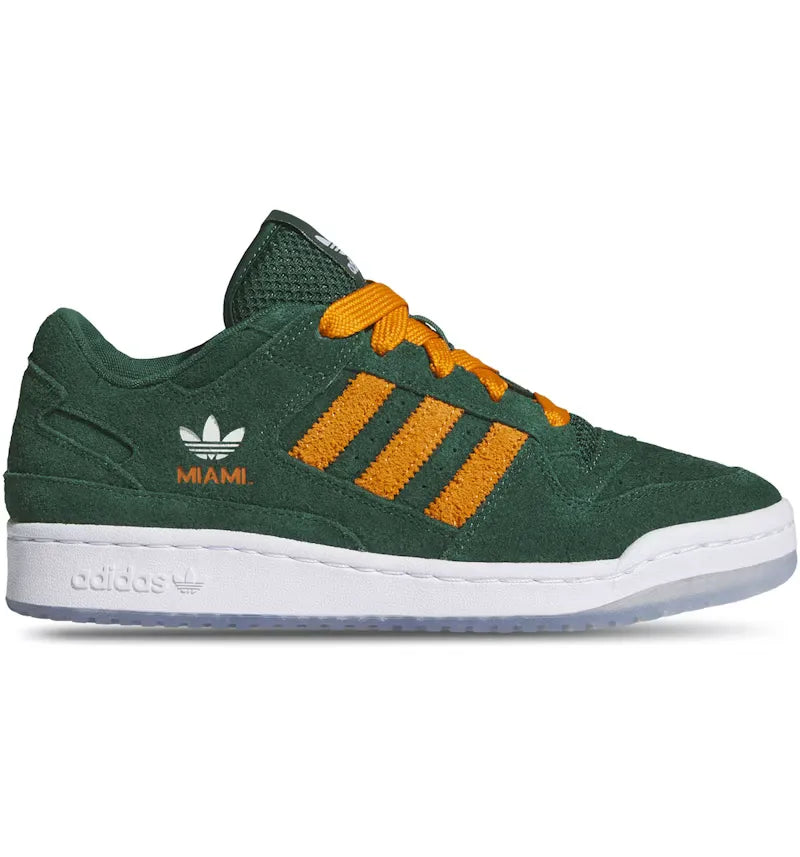 adidas Forum Low Miami Hurricanes - vue 360