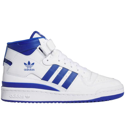 adidas Forum Mid Cloud White Royal Blue - authentic adidas sneakers