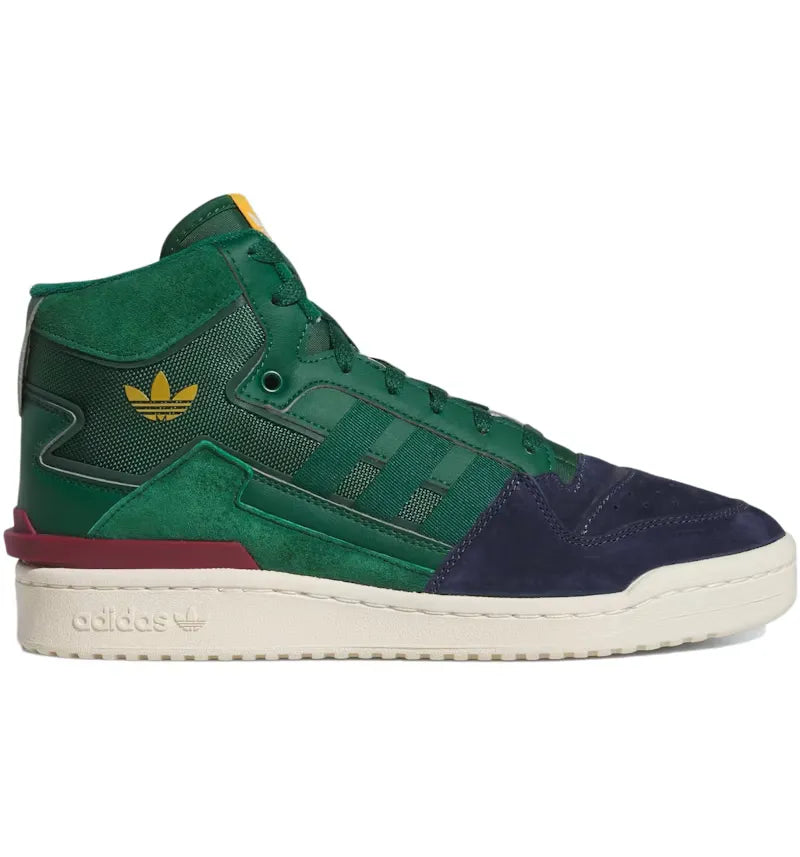 adidas Forum Mid Inside Out Dark Green Navy - vue 360