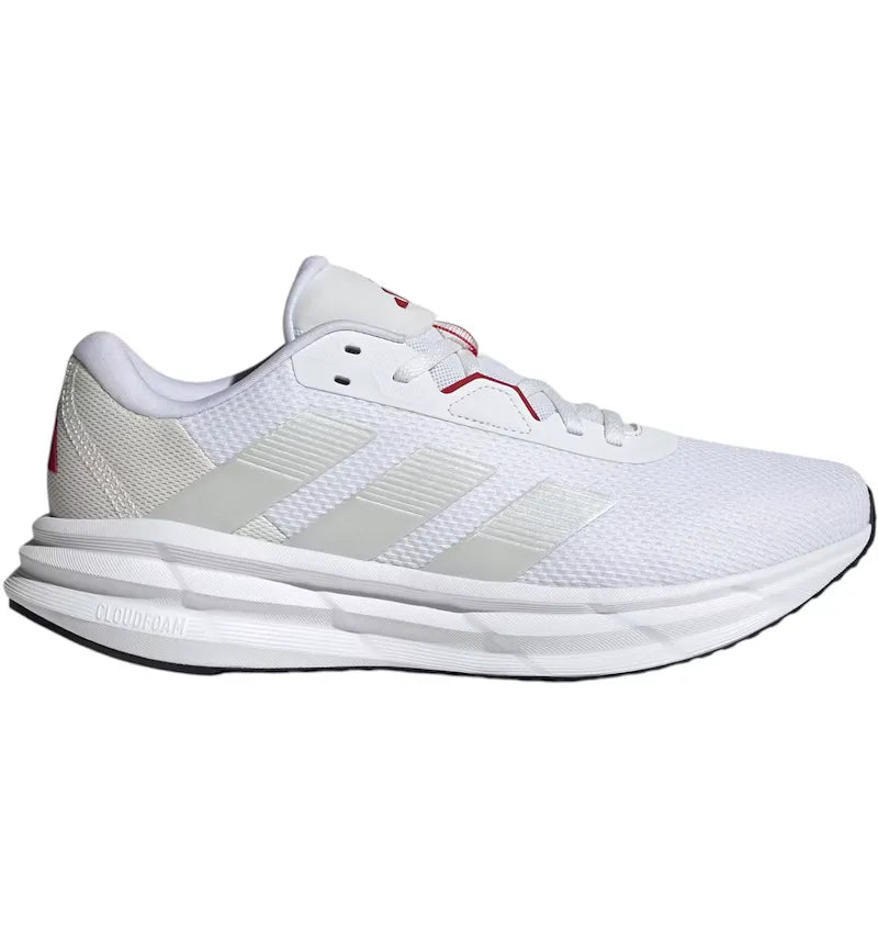 adidas Galaxy 7 White Grey Power Red - vue 360