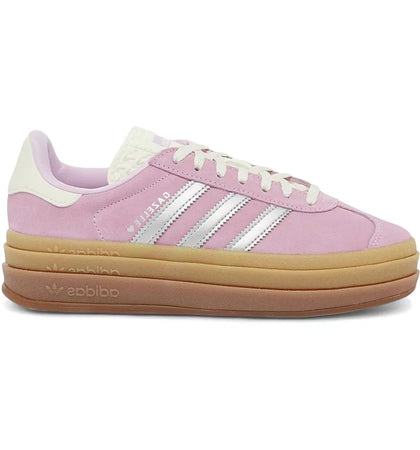 adidas Gazelle Bold Pink Glow Silver (Women's) - authentic adidas sneakers