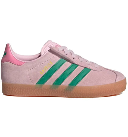 adidas Gazelle Comfort Closure Clear Pink Court Green (PS) - authentic adidas sneakers