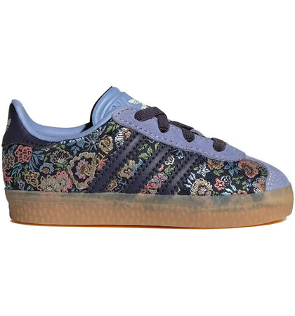 adidas Gazelle Comfort Closure Liberty London Floral Embroidery (TD) - authentic adidas sneakers