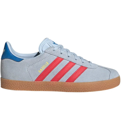 adidas Gazelle Crystal Sky Lucid Red Blue Bird (GS) - authentic adidas sneakers