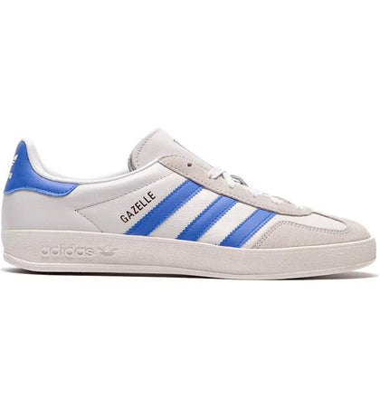 adidas Gazelle Indoor Crystal White Blue Grey - authentic adidas sneakers