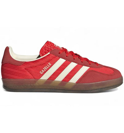 adidas Gazelle Indoor Red Better Scarlet Cream White (Women's) - authentic adidas sneakers