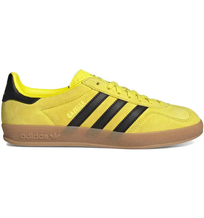 adidas Gazelle Indoor Shock Yellow Black - authentic adidas sneakers