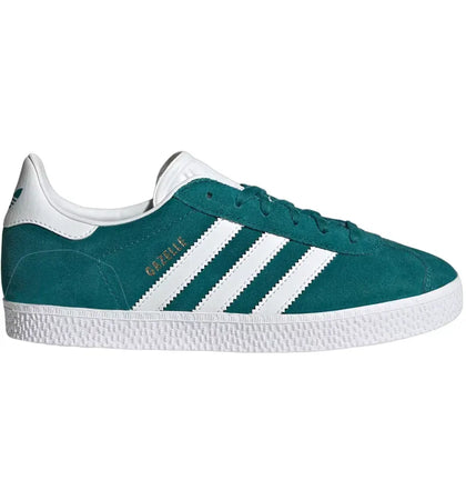 adidas Gazelle Legacy Teal Cloud White Gold Metallic (GS) - authentic adidas sneakers