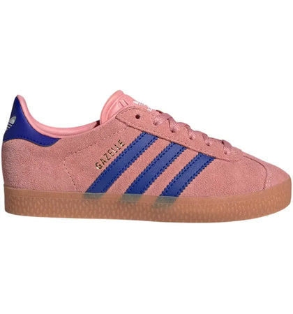 adidas Gazelle Semi Pink Spark Lucid Blue (PS) - authentic adidas sneakers