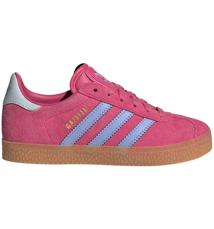 adidas Gazelle Shock Pink Blue Spark Halo Blue (PS) - authentic adidas sneakers