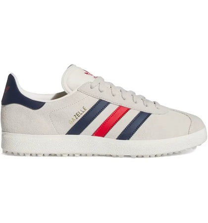adidas Gazelle Spikeless Golf Alumina Night Indigo Better Scarlet - authentic adidas sneakers
