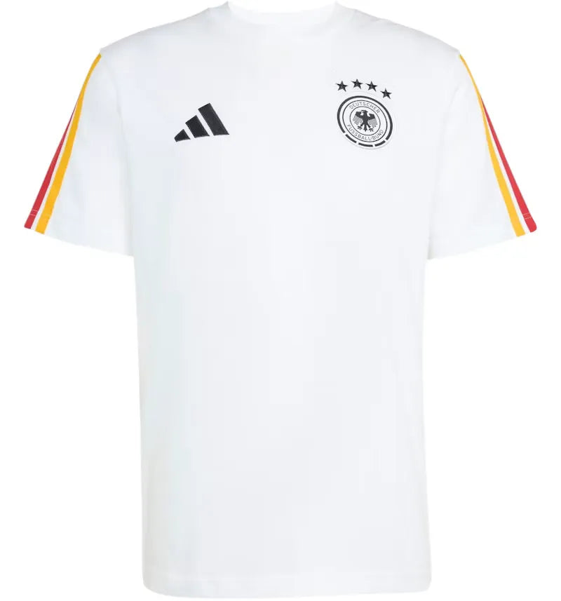 adidas Germany DNA T-Shirt White - vue 360