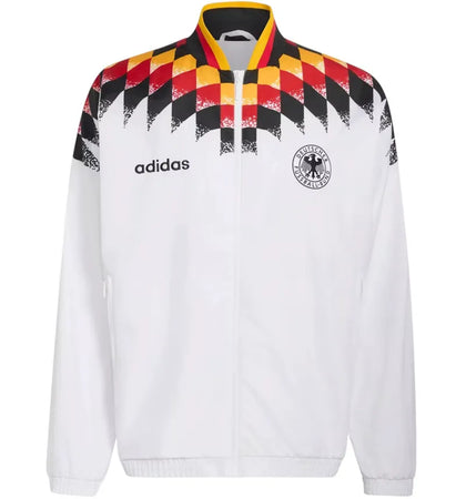 adidas Germany Track 1994 Top Jacket White - authentic adidas apparel