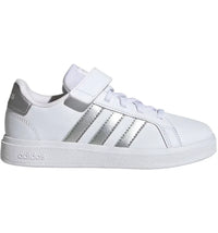 adidas Grand Court 2.0 Cloud White Matte Silver (GS)