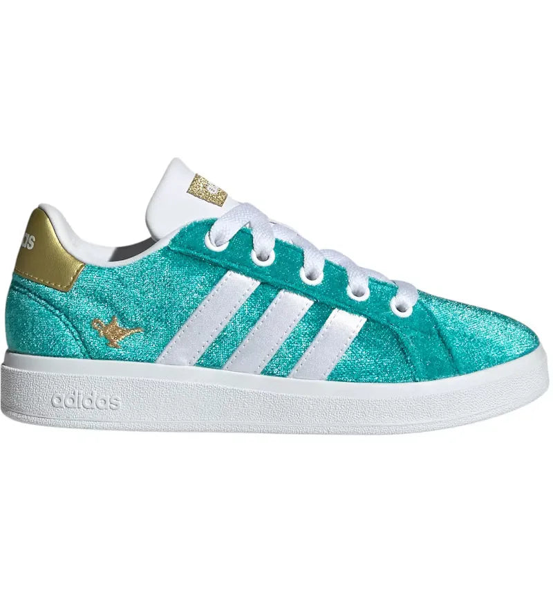 adidas Grand Court 2.0 Disney Jasmine Pure Teal (GS) - vue 360