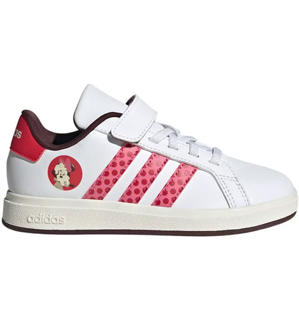 adidas Grand Court 2.0 Disney Minnie Mouse Cloud White Pink Fusion Pure Ruby (PS) - authentic adidas sneakers