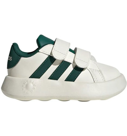 adidas Grand Court 2.0 Off White Collegiate Green Core Black (TD) - authentic adidas sneakers