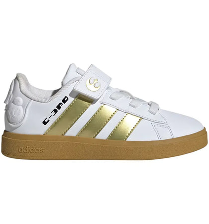 adidas Grand Court 2.0 Star Wars C-3PO (PS) - authentic adidas sneakers