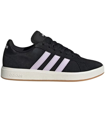 adidas Grand Court Base 00s Core Black Ice Lavender Off White (Women's) - authentic adidas sneakers