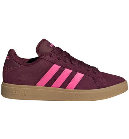 adidas Grand Court Base 00s Shadow Red Lucid Pink Gum (Women's) - authentic adidas sneakers