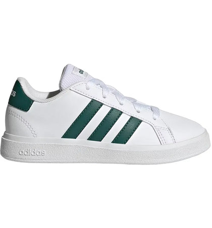 adidas Grand Court Cloud White Collegiate Green (GS) - authentic adidas sneakers