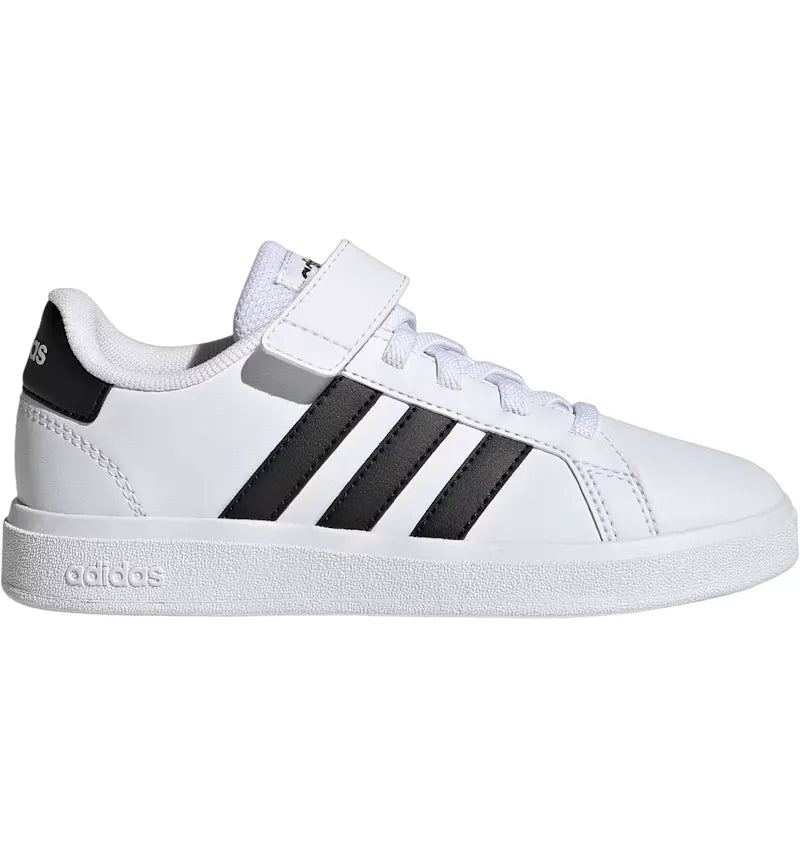 adidas Grand Court Cloud White Core Black (GS) - vue 360