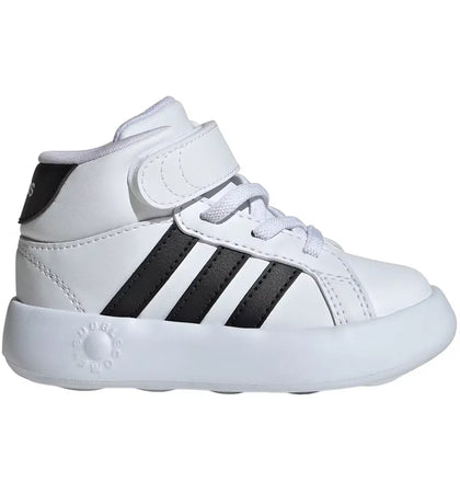 adidas Grand Court Mid Cloud White Core Black (TD) - authentic adidas sneakers