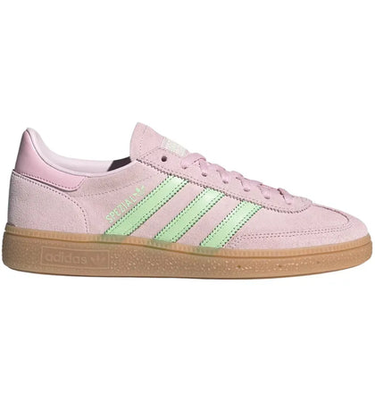 adidas Handball Spezial Almost Pink Green Spark (Women's) - authentic adidas sneakers